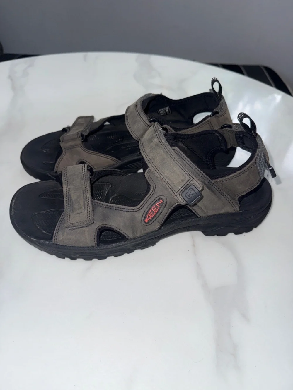 Keen Men’s Gray and Black Outdoor Sport Sandals